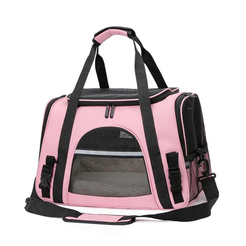 Crossbody Pet Carrier Bag – Soft-Sided Shoulder Bag for Cats & Small Dogs (5 Colours)