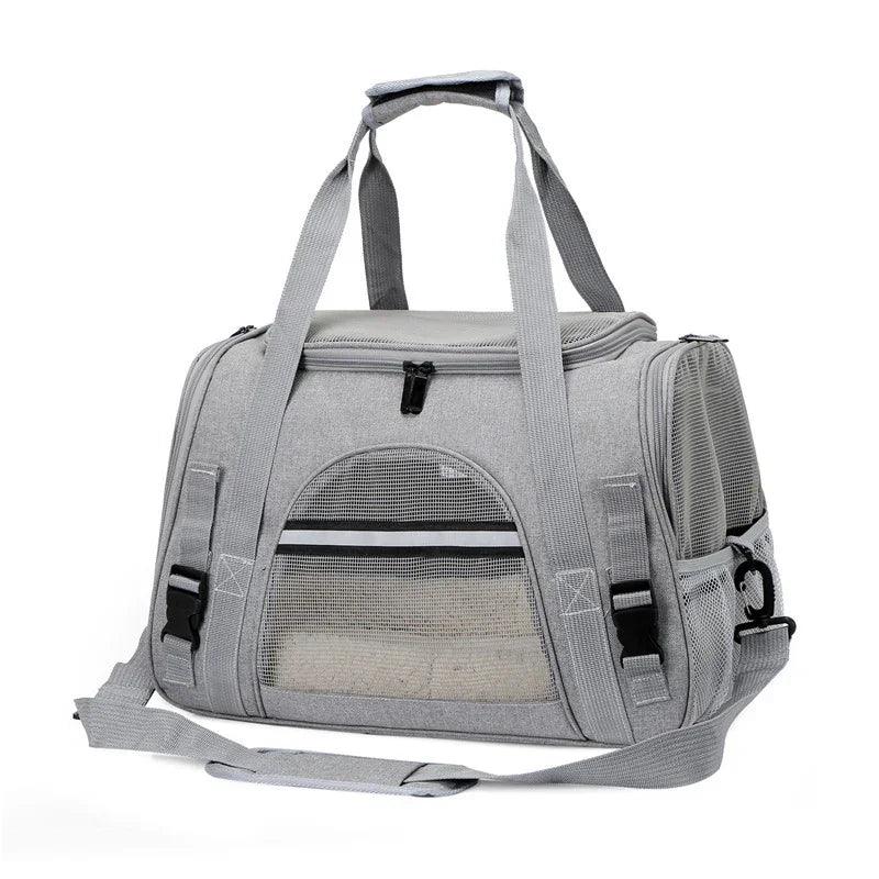 Crossbody Pet Carrier Bag – Soft-Sided Shoulder Bag for Cats & Small Dogs (5 Colours)