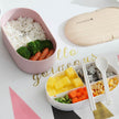 Portable Nordic Style Student Bento Lunch Box with Cutlery