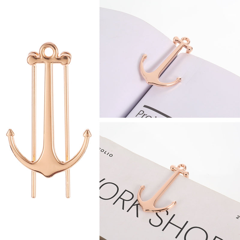 Japanese Metal Bookmark – Creative Page Folder | Black, Gold, Rose Gold & Silver