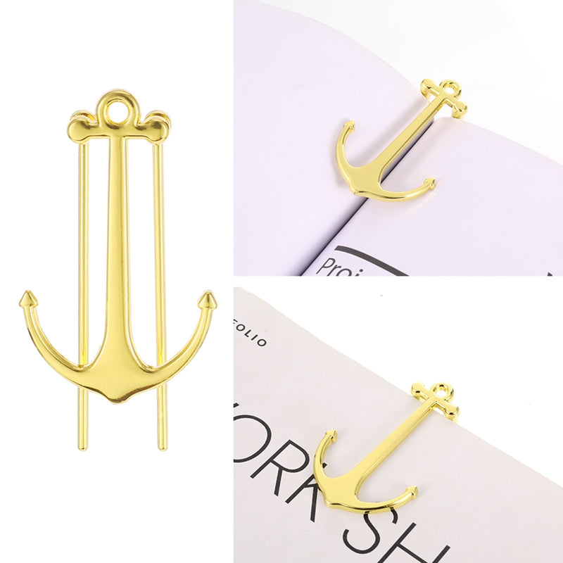 Japanese Metal Bookmark – Creative Page Folder | Black, Gold, Rose Gold & Silver