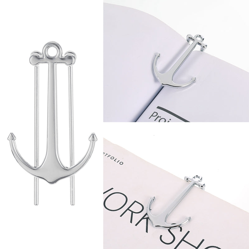 Japanese Metal Bookmark – Creative Page Folder | Black, Gold, Rose Gold & Silver