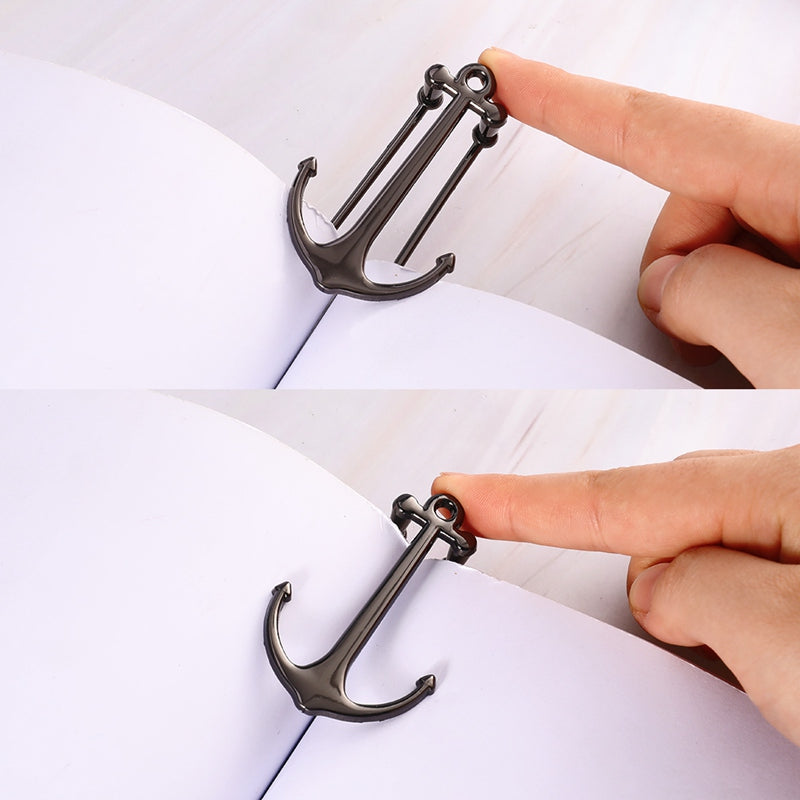 Japanese Metal Bookmark – Creative Page Folder | Black, Gold, Rose Gold & Silver