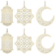 Eid Mubarak Pendant Desktop Wooden Decorative Ornament
