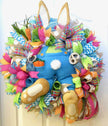 Christmas Bunny Garland Easter Decoration Foam Fruit Mall Living Room Props Ornaments