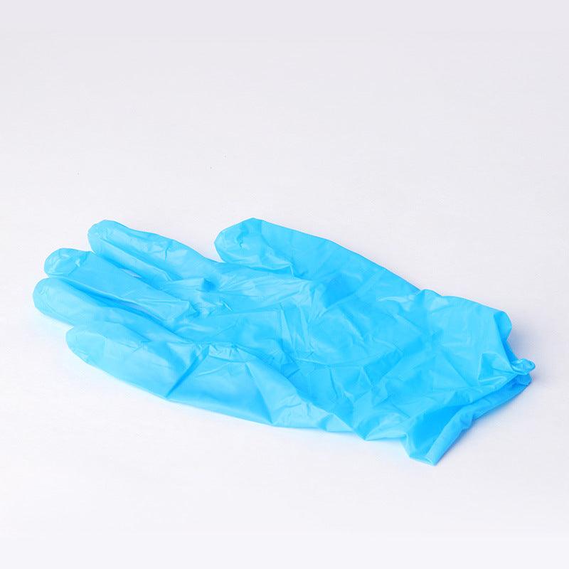 Disposable PVC Protective Gloves 100 Pack – Anti-Static Elastic Non-Allergenic Gloves for Home & Industry