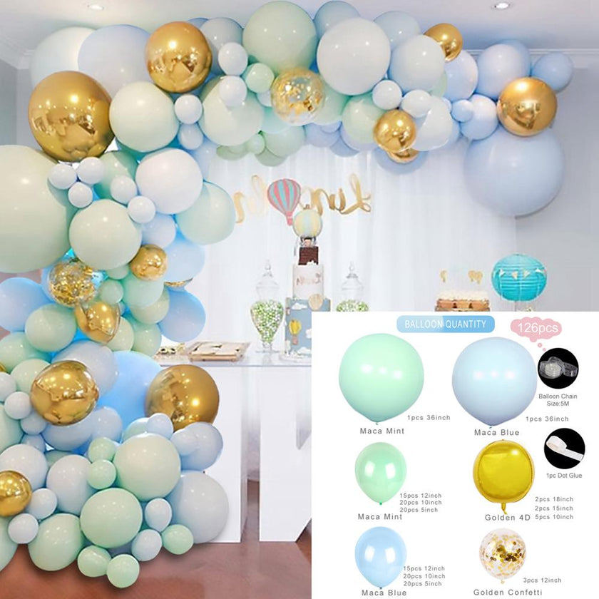 Macaron Balloon Garland Arch Kit – Wedding & Birthday Party Decoration