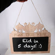 Eid Mubarak Home Decoration Wooden Calendar Listing Ramadan Decor Plaques