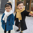 Children Winter Lapel Cardigan Jacket Kids
