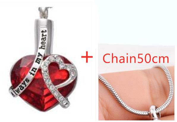 Crystal Heart Pendant