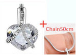Crystal Heart Pendant