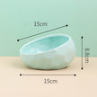 Ceramic Cat Bowl with Angled Mouth – Single & Set Options