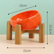 Ceramic Cat Bowl with Angled Mouth – Single & Set Options