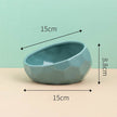 Ceramic Cat Bowl with Angled Mouth – Single & Set Options