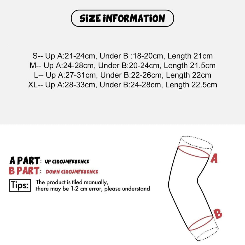 Spandex Elbow Pads And Elbow Brace Support