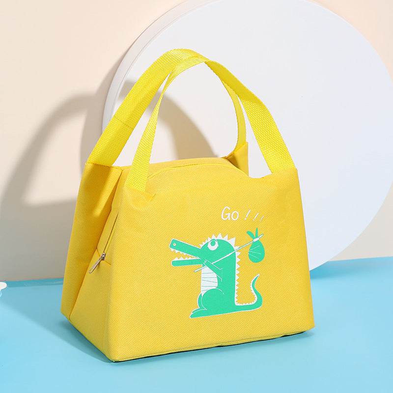 Portable Cartoon Insulated School Kids Lunch Bag