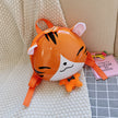 Cartoon Animal 3D Eggshell Kids Backpack – Cute School Bag for Children (Green, Orange, Pink & More)