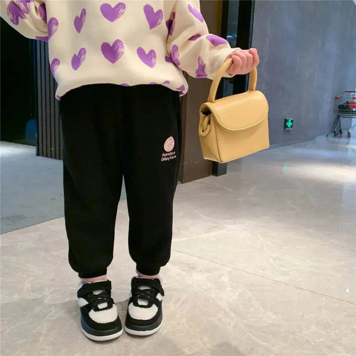 Children's Western Style Autumn And Winter Clothes, Children's Winter Pants Kids Winter trouser wear
