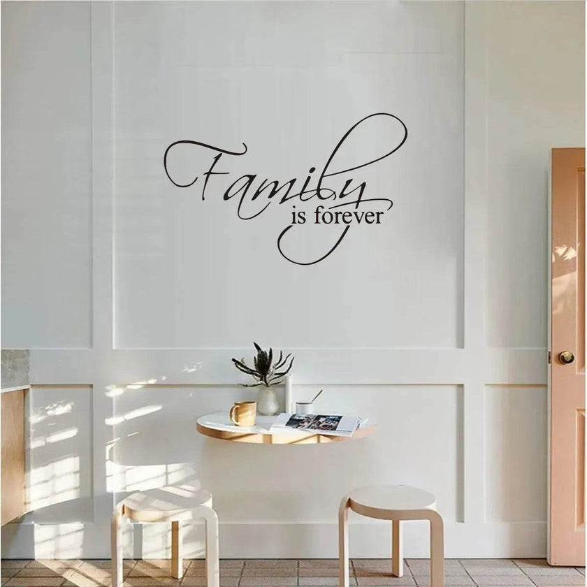 Living Room Bedroom letter decals Wall Decoration Stickers