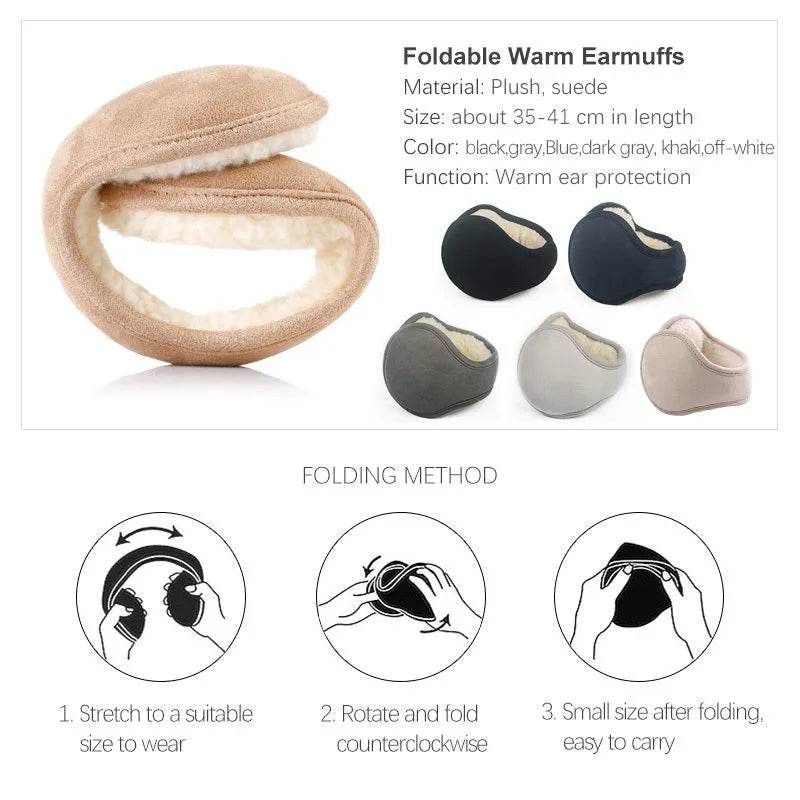 Suede Earmuffs Plush Earmuffs