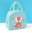 Girls Oxford Cloth Insulated Cartoon Lunch Bag for kids