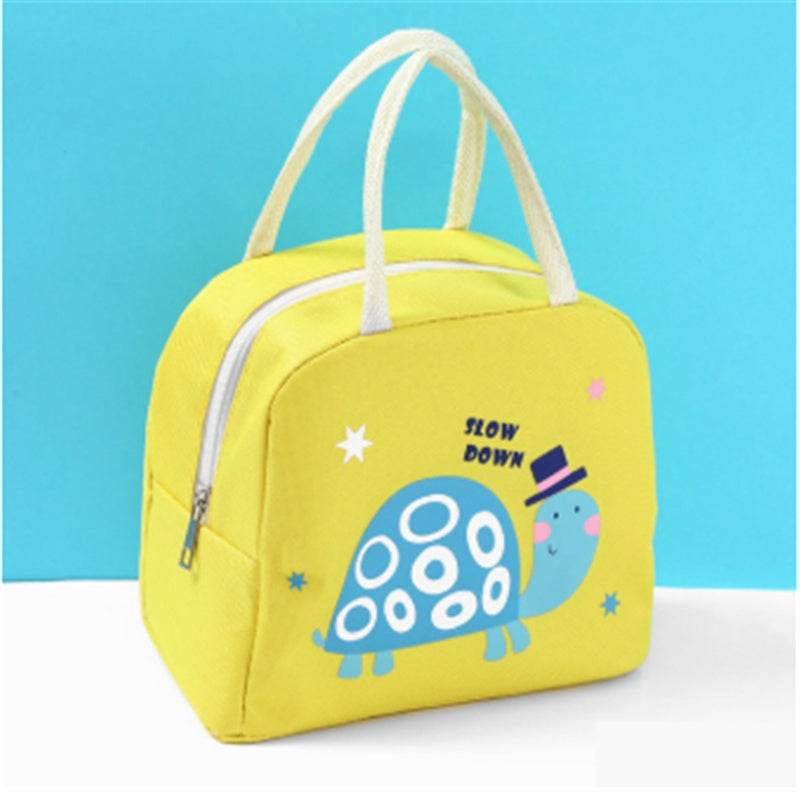 Girls Oxford Cloth Insulated Cartoon Lunch Bag for kids