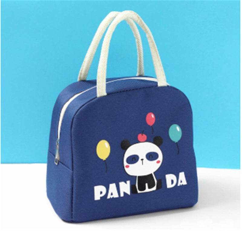 Girls Oxford Cloth Insulated Cartoon Lunch Bag for kids