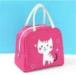 Girls Oxford Cloth Insulated Cartoon Lunch Bag for kids