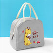 Girls Oxford Cloth Insulated Cartoon Lunch Bag for kids