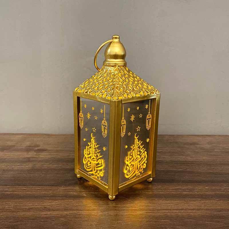 Lamp Led Eid Mubarak Decor Ramadan Kareem Decorations Hanging Lamp