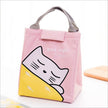Kids Cartoon Canvas Lunch Bag