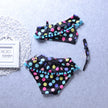 Baby Girls Polka Dot Tankini Swimsuit Set – Nylon Two-Piece Swimwear for Kids Ages 2–7