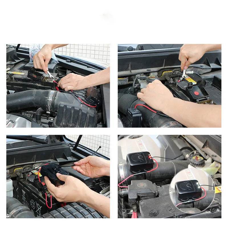 Car Rodent Repellent Animal Ultrasonic Rat Flashlight Deterrent-Trap 12V with LED Vehicle