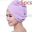 Women's Microfiber Hair Dryer Cap Absorbent Hair Towel.