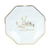 Eid Mubarak White Paper Plate Paper Cup Paper Towel Ramadan Disposable Tableware Party Supplies