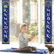 Eid Mubarak Couplet Festival Celebration Decoration Door Curtain Outdoor Ramadan Banner