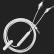 Mobile Phone Health Earphones With Microphone Bilateral in-ear Air Duct Health Non-hazardous Earphones