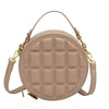 Pu Chocolate One-shoulder Diagonal Bag