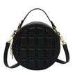 Pu Chocolate One-shoulder Diagonal Bag