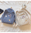 Korean Harajuku Backpack – Cute School Bag for Girls