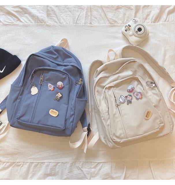 Korean Harajuku Backpack – Cute School Bag for Girls