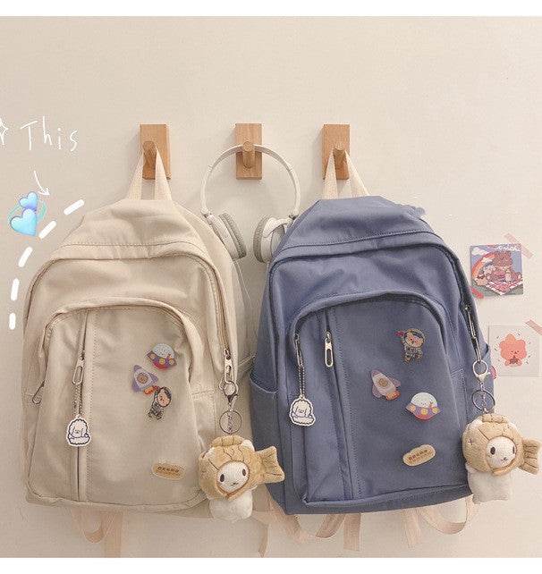 Korean Harajuku Backpack – Cute School Bag for Girls