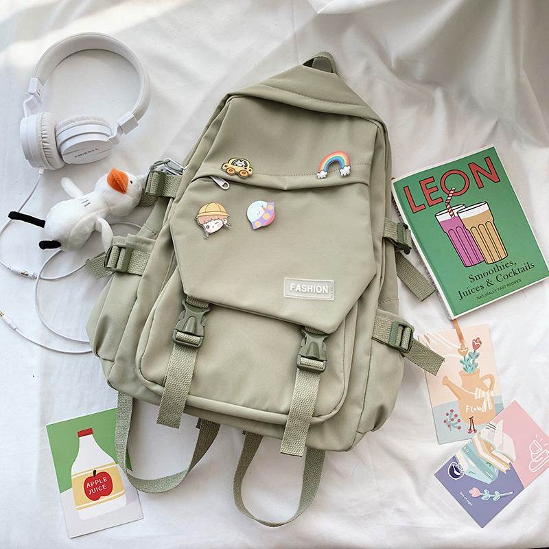 Large Capacity Washable School girls backpack
