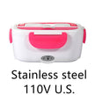 Electric Heated Lunch Box – Stainless Steel Food Warmer