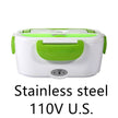 Electric Heated Lunch Box – Stainless Steel Food Warmer
