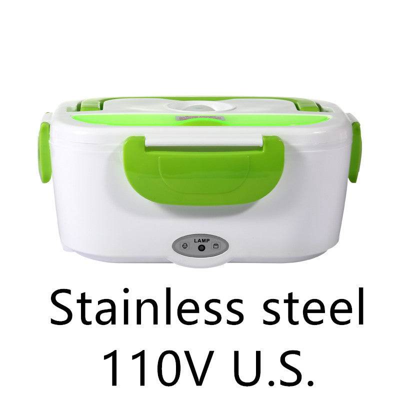 Electric Heated Lunch Box – Stainless Steel Food Warmer