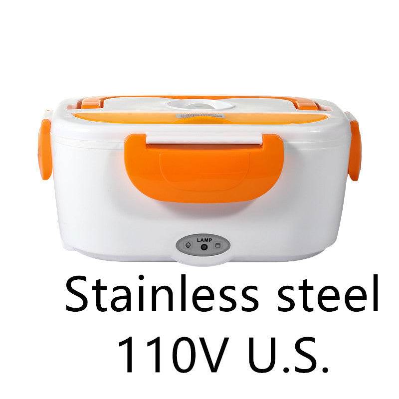 Electric Heated Lunch Box – Stainless Steel Food Warmer