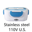 Electric Heated Lunch Box – Stainless Steel Food Warmer