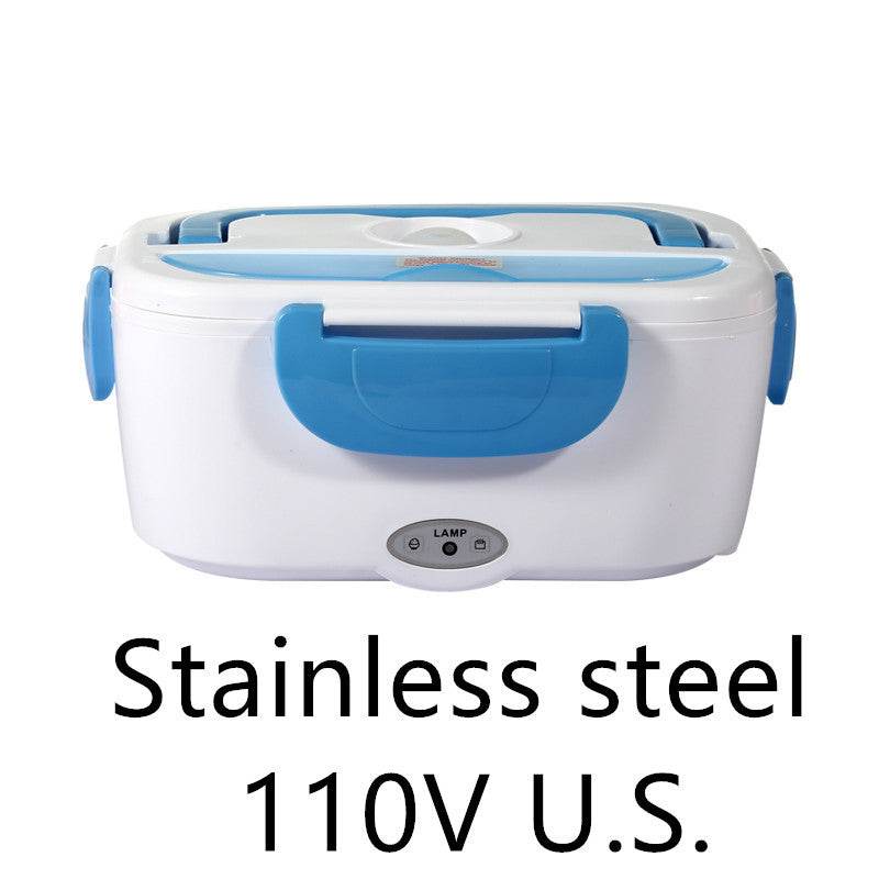 Electric Heated Lunch Box – Stainless Steel Food Warmer