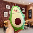 Kids Cartoon Avocado Thermos Water Bottle – Cute Insulated Cup for Children
